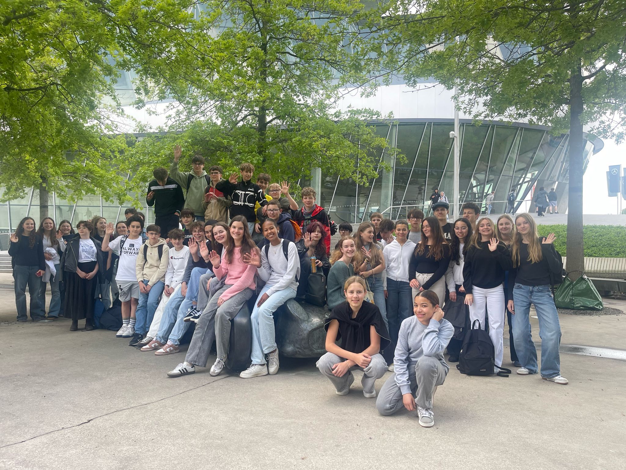 Besuch aus Quimper am Elly